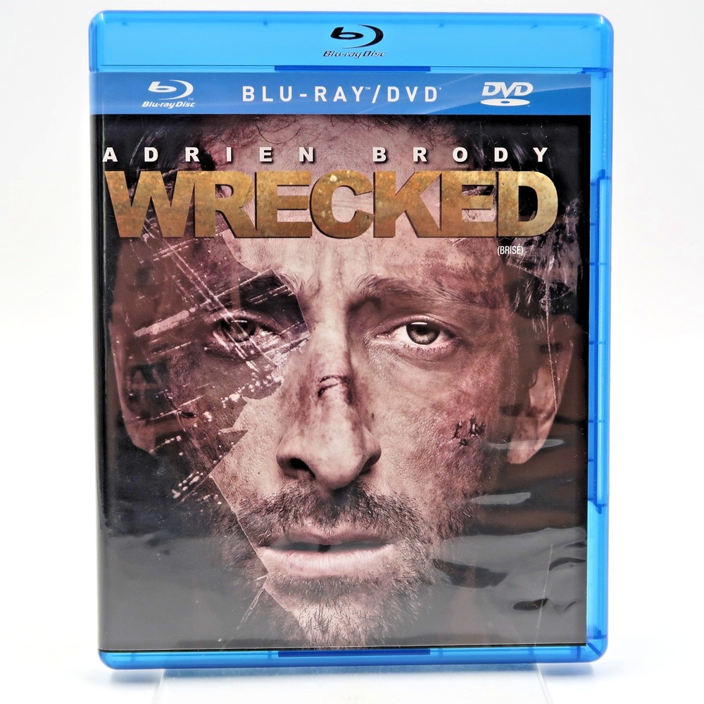 Wrecked Blu-ray DVD 2011 Adrien Brody Thriller Movie Alliance Canada NTSC